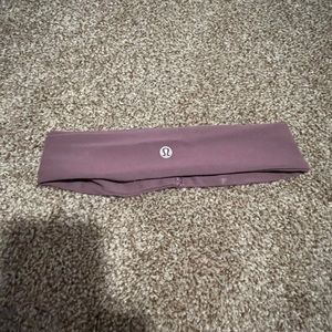 purple lululemon headband